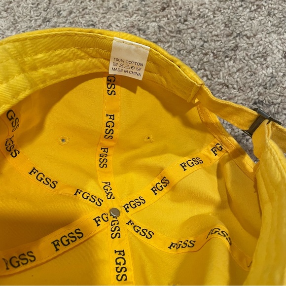 SOLD Yellow Rose Baseball Hat - Picture 5 of 6